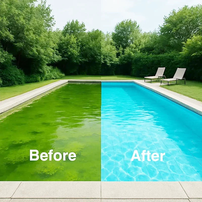 Pool Water Clarifier | Fast-Acting Algae & Bacteria Removal | 100 ml