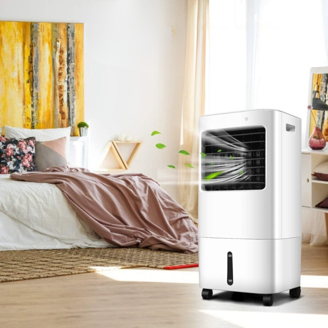 Portable Air Conditioner with Remote Control 6l Water Tank and Cooling Pad