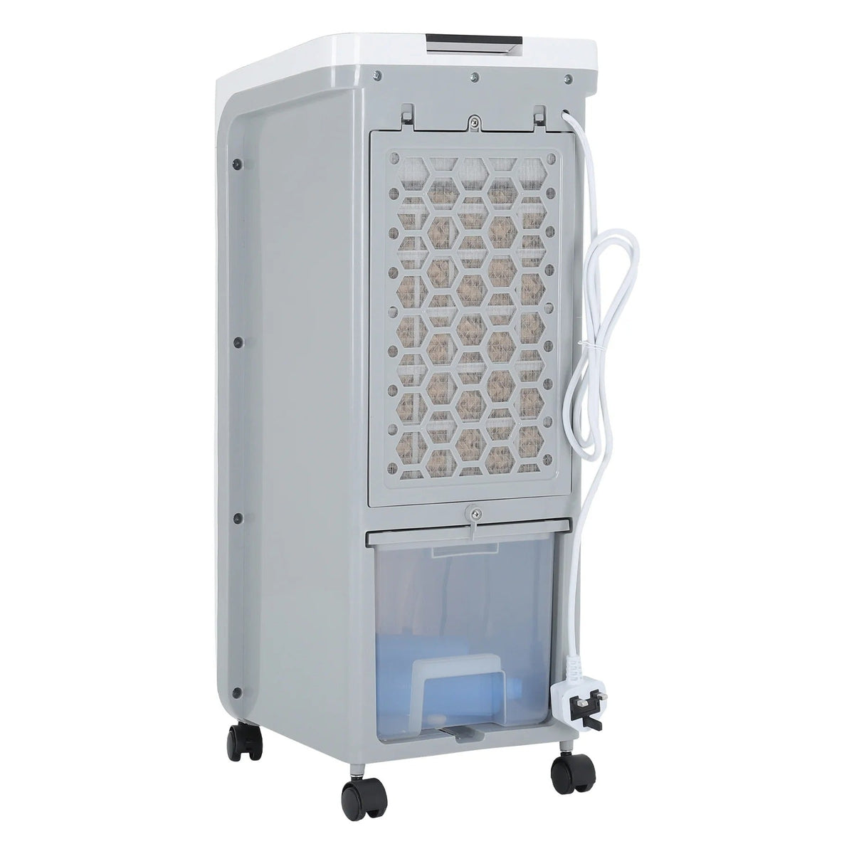 Portable Air Conditioner with Remote Control 6l Water Tank and Cooling Pad