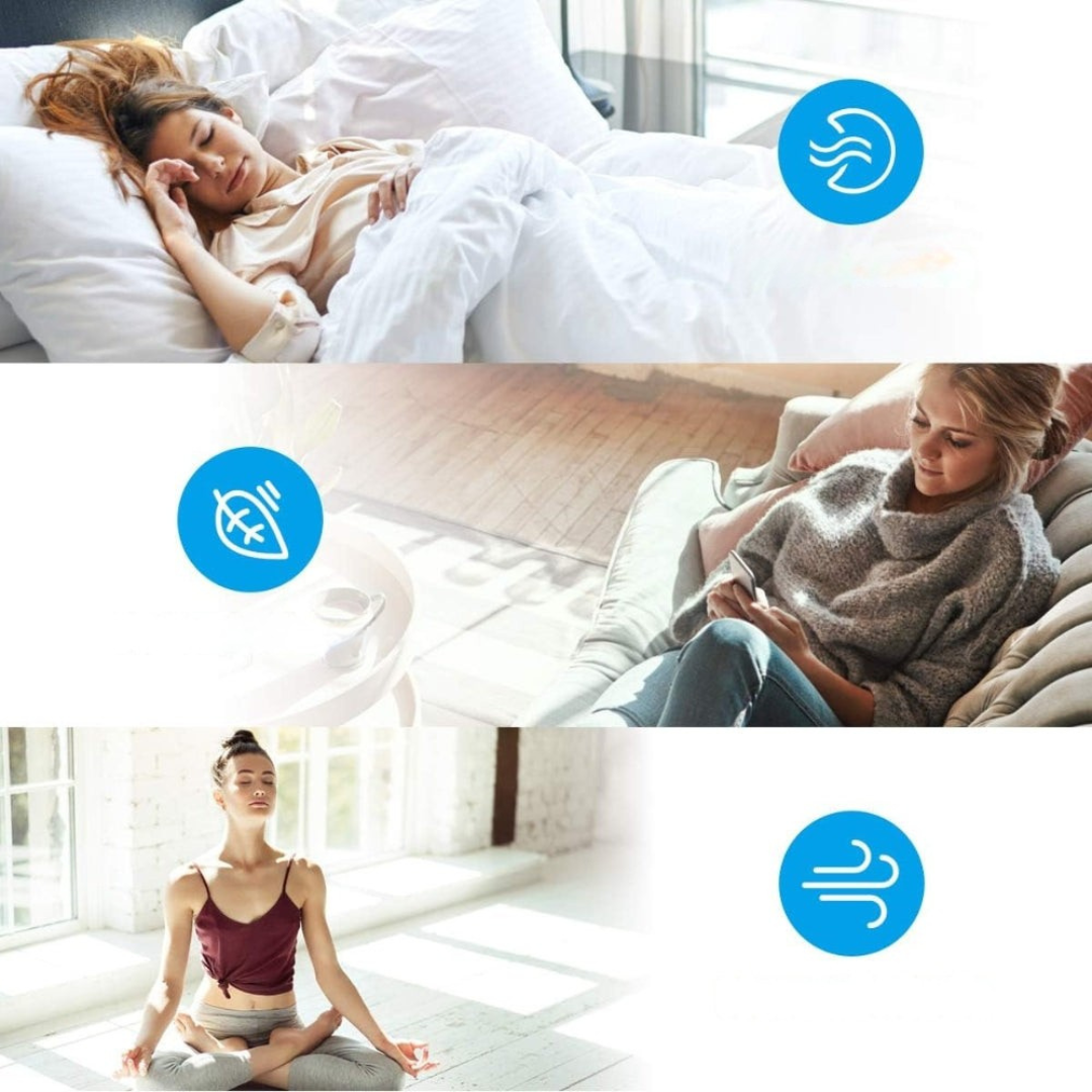 Portable Air Conditioner with Remote Control 6l Water Tank and Cooling Pad