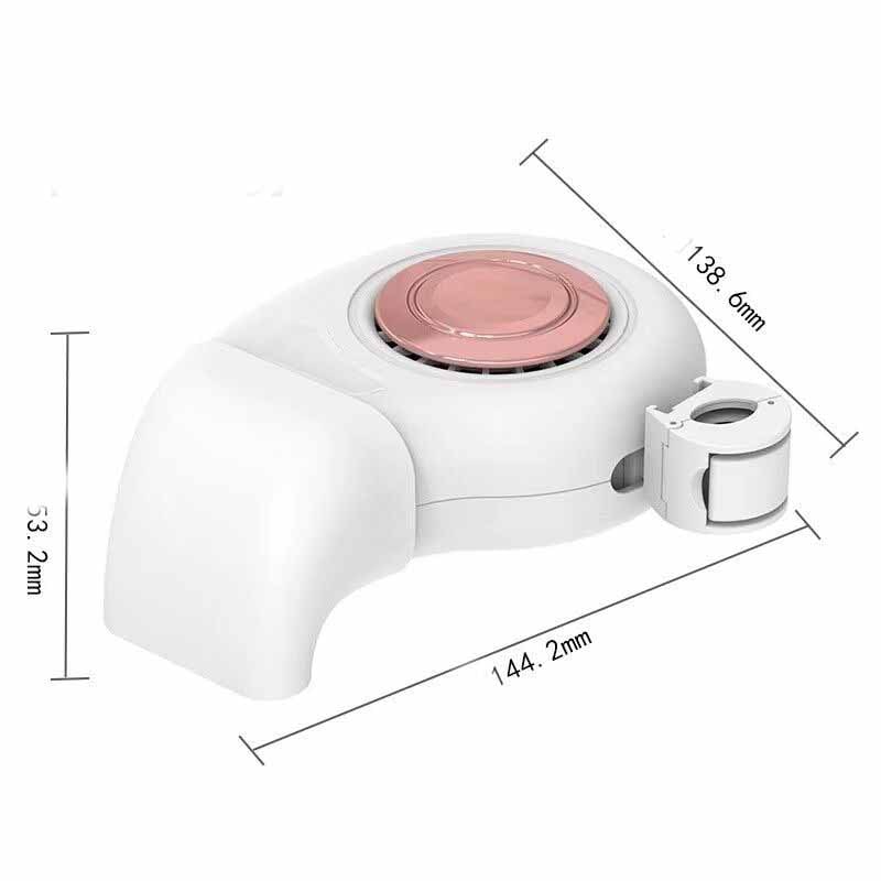 Portable Car Heater with 12v Cigarette Lighter Plug Windshield Defogger Fan and Dashboard Mount