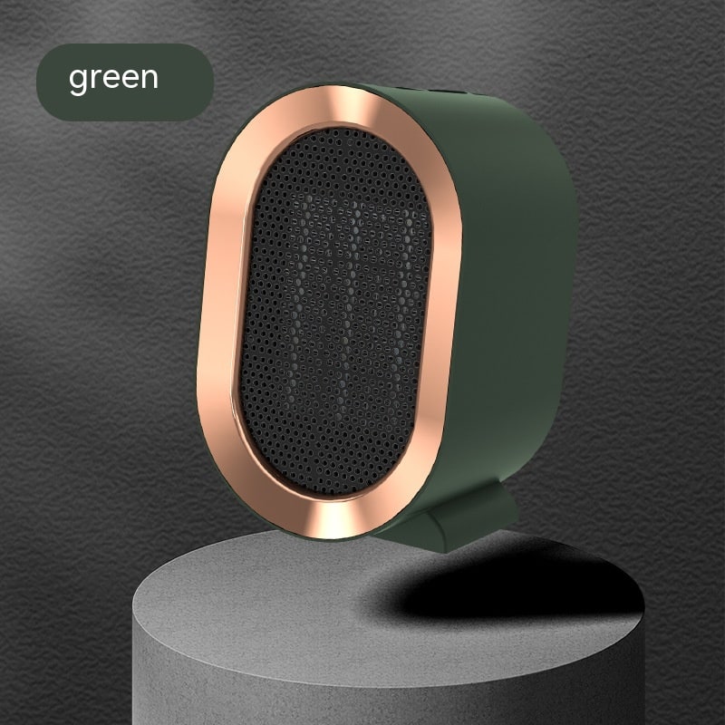 Portable Electric Ceramic Space Heater with Energy Efficient Mini Desktop Design and Heating Element