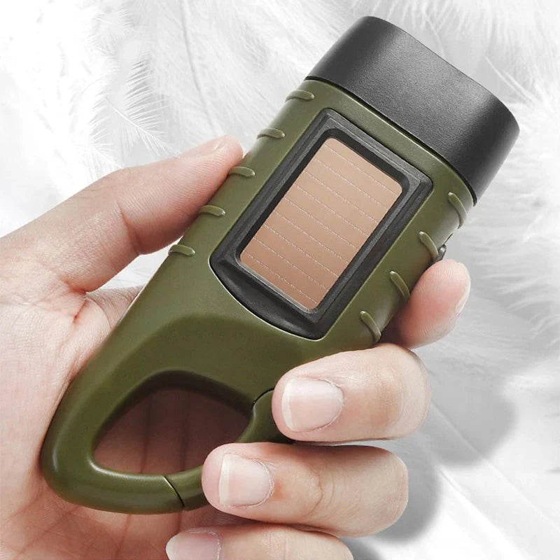 Portable Flashlight | Solar-Powered & Battery-Free