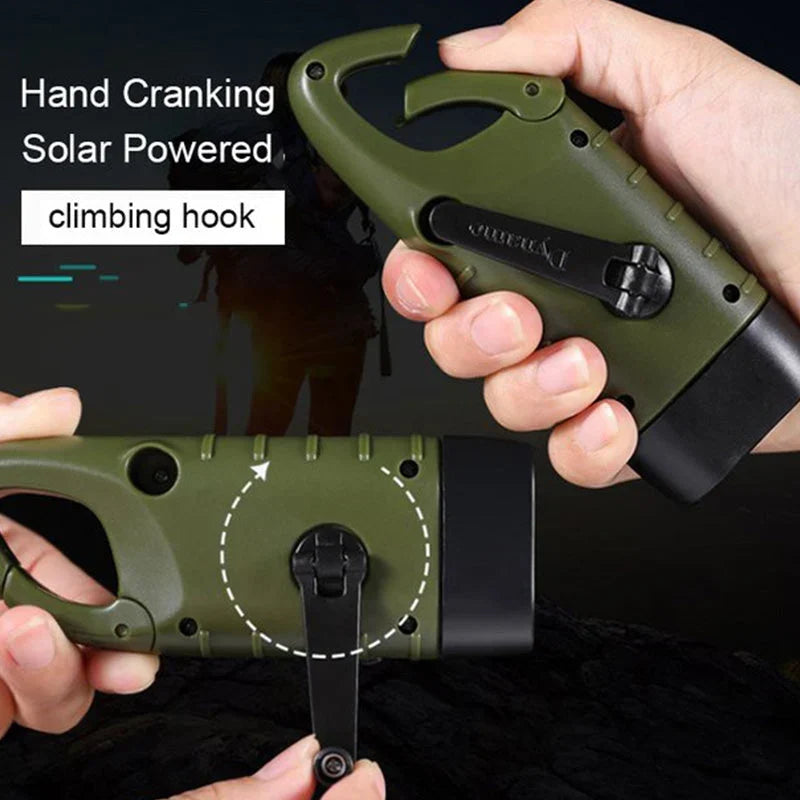 Portable Flashlight | Solar-Powered & Battery-Free