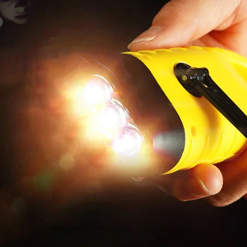 Portable Flashlight | Solar-Powered & Battery-Free