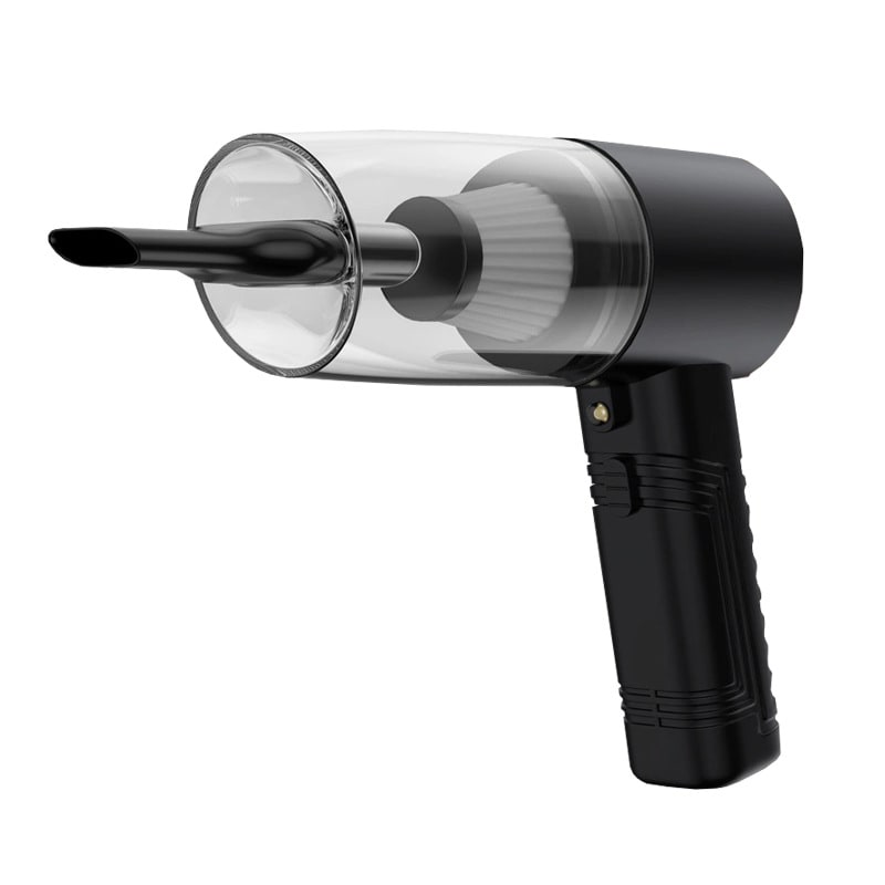 Portable Handheld Car Vacuum Cleaner with 12v Power Cord and Multiple Attachments