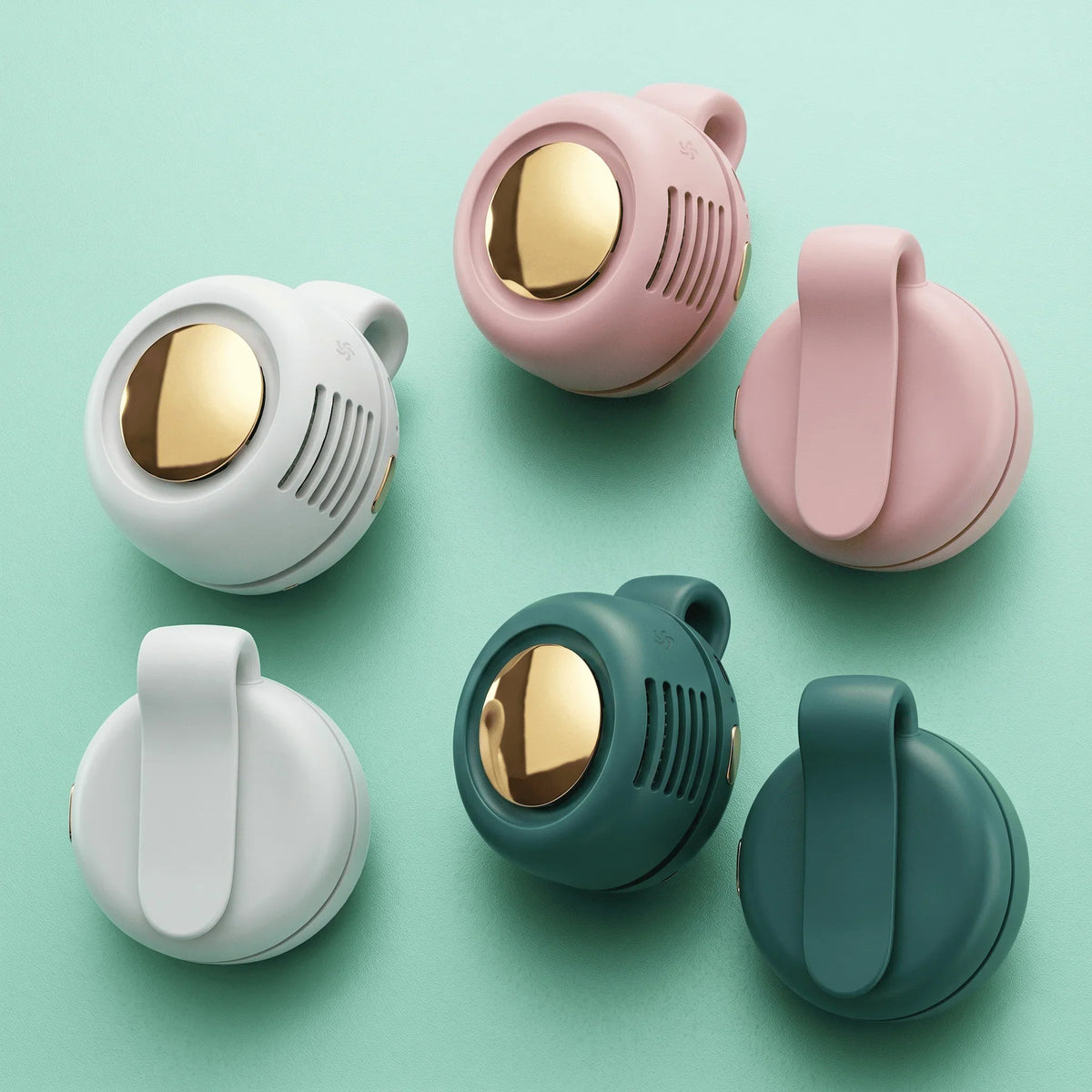 Portable Mini Fan | 360° Rotatable & Clip Mount