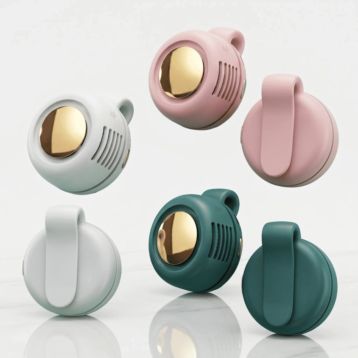 Portable Mini Fan | 360° Rotatable & Clip Mount