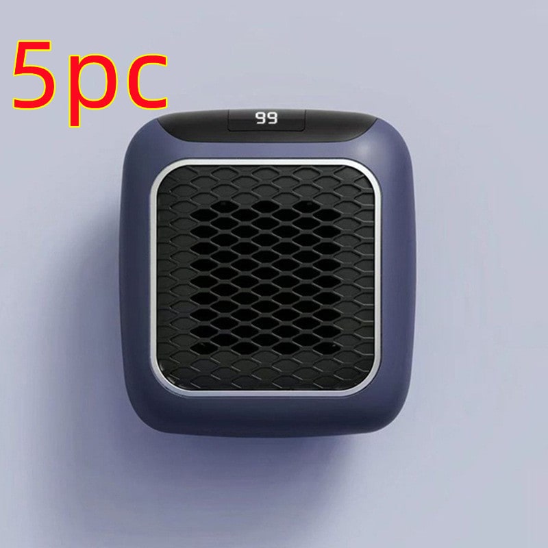 Portable Space Heater with Wall Mounted Plug in Design and Digital LED Display