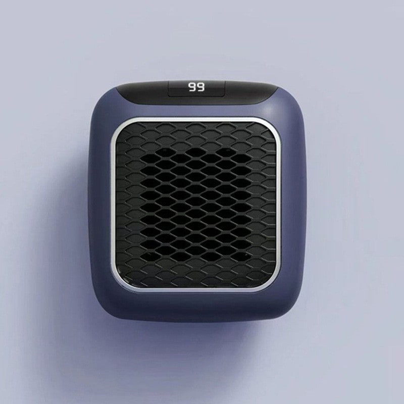 Portable Space Heater with Wall Mounted Plug in Design and Digital LED Display
