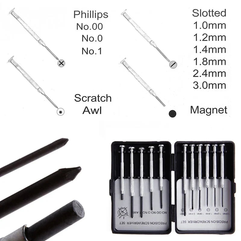 Precision Screwdriver Set for Jeweler Small Electronics Micro Driver Kit