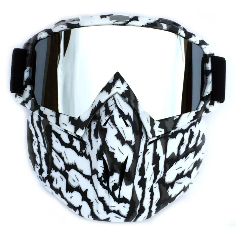 Protective Goggles & Mask | Fog-Free PC Lenses | TPU Frame