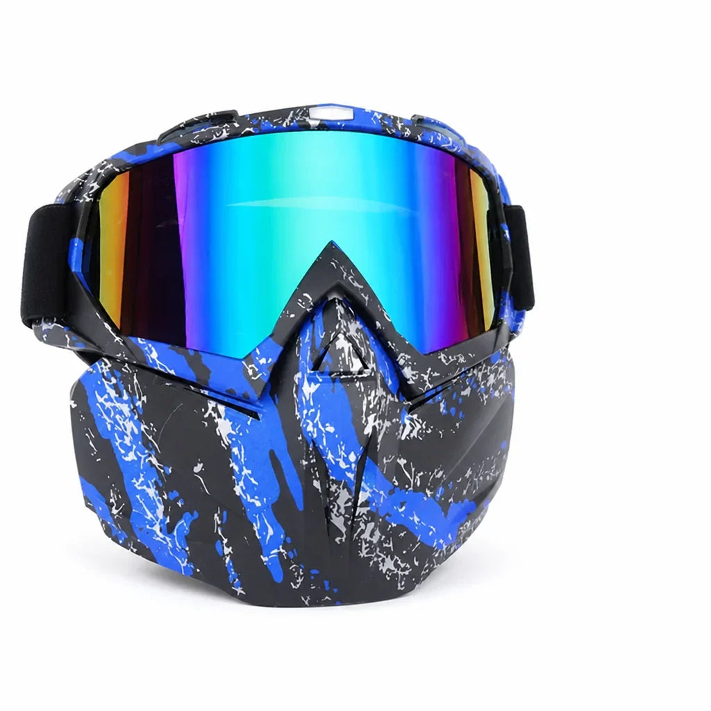 Protective Goggles & Mask | Fog-Free PC Lenses | TPU Frame