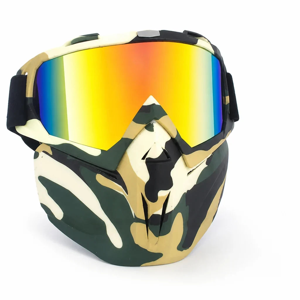 Protective Goggles & Mask | Fog-Free PC Lenses | TPU Frame