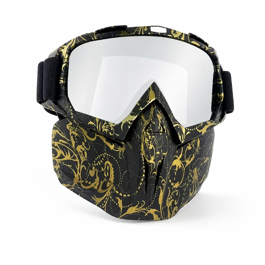 Protective Goggles & Mask | Fog-Free PC Lenses | TPU Frame
