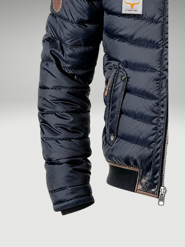 Puffer Bomber Jacket for Men