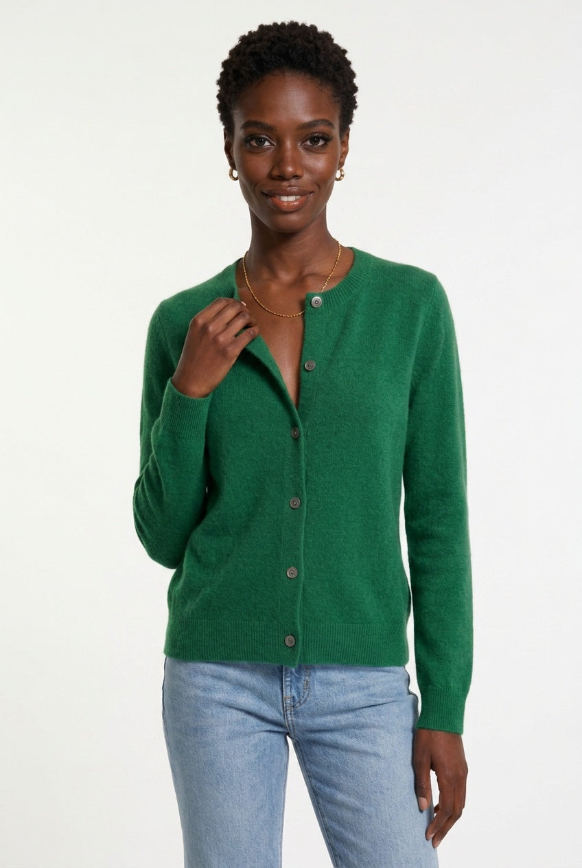 Women's Button-Up Cardigan | Long Sleeve Knit