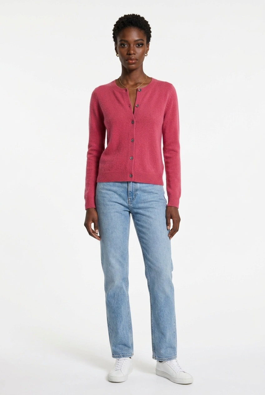 Women's Button-Up Cardigan | Long Sleeve Knit