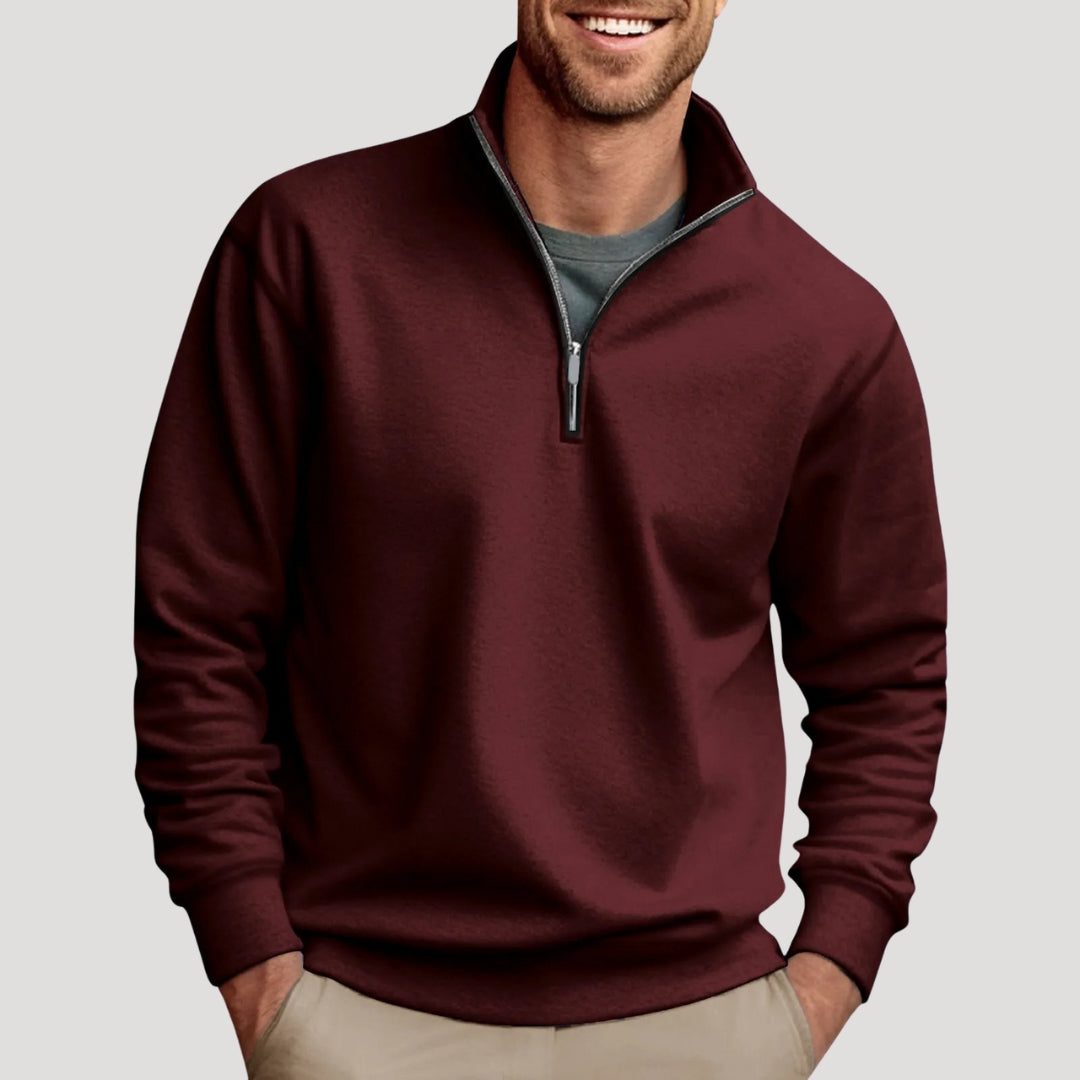 Quarter-Zip Sweatshirt for Men