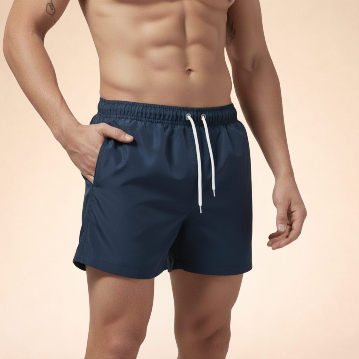 Quick-Dry Swim Shorts for Men
