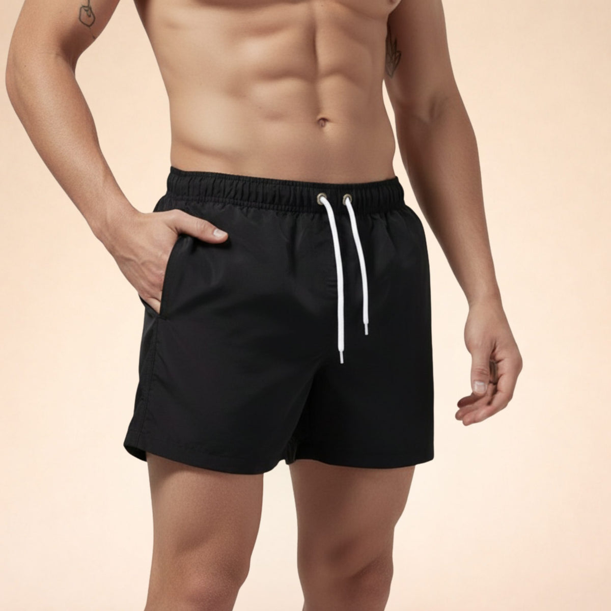 Quick-Dry Swim Shorts for Men