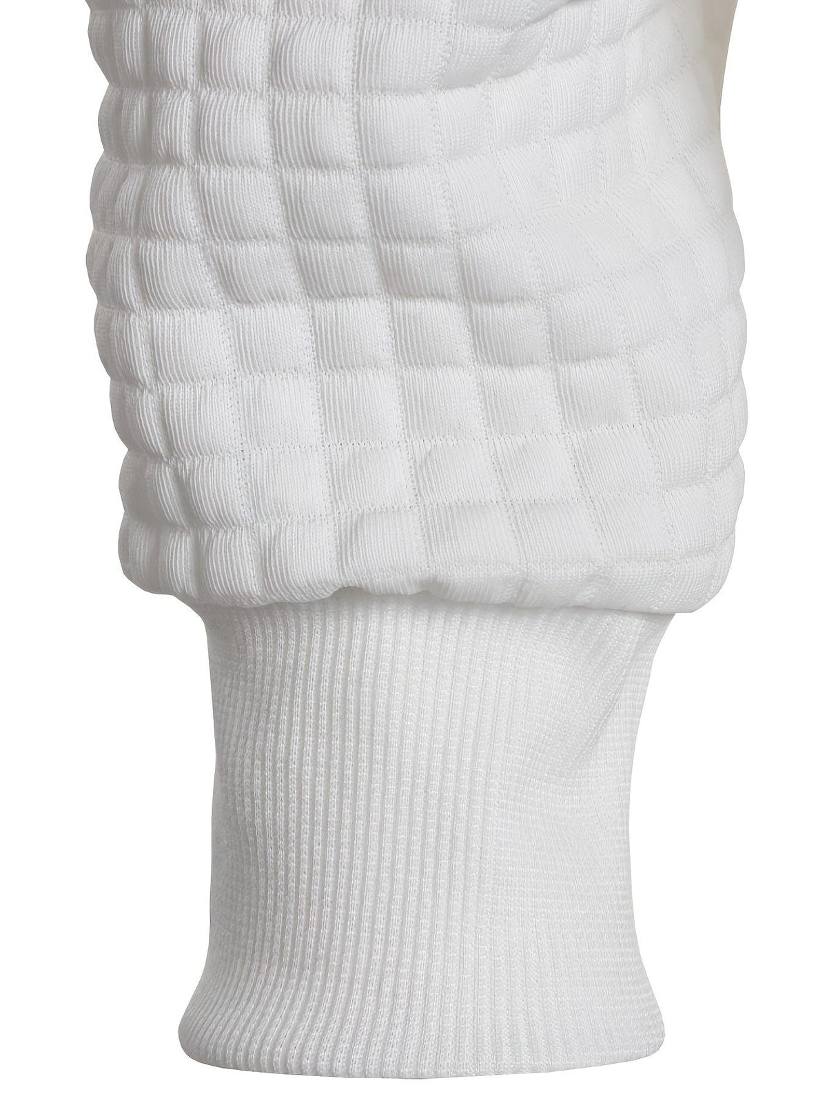 Quilted Zip-Up Jacket with Stand Collar for Men