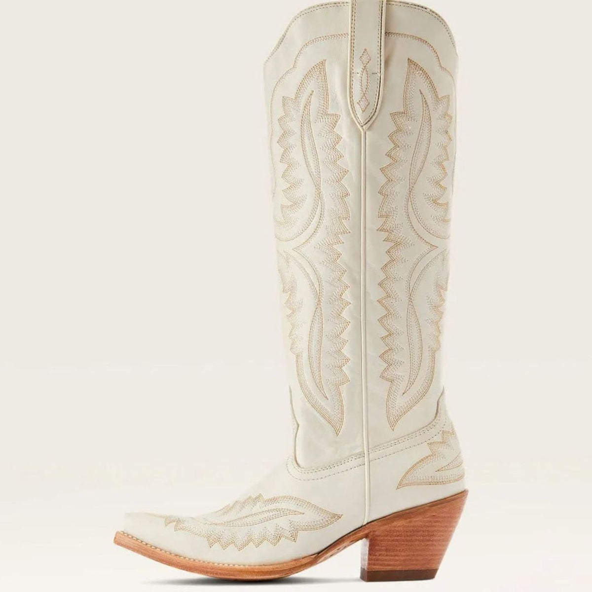 Quintessa - Women's Embroidered Cuban Heeled Cowboy Boots