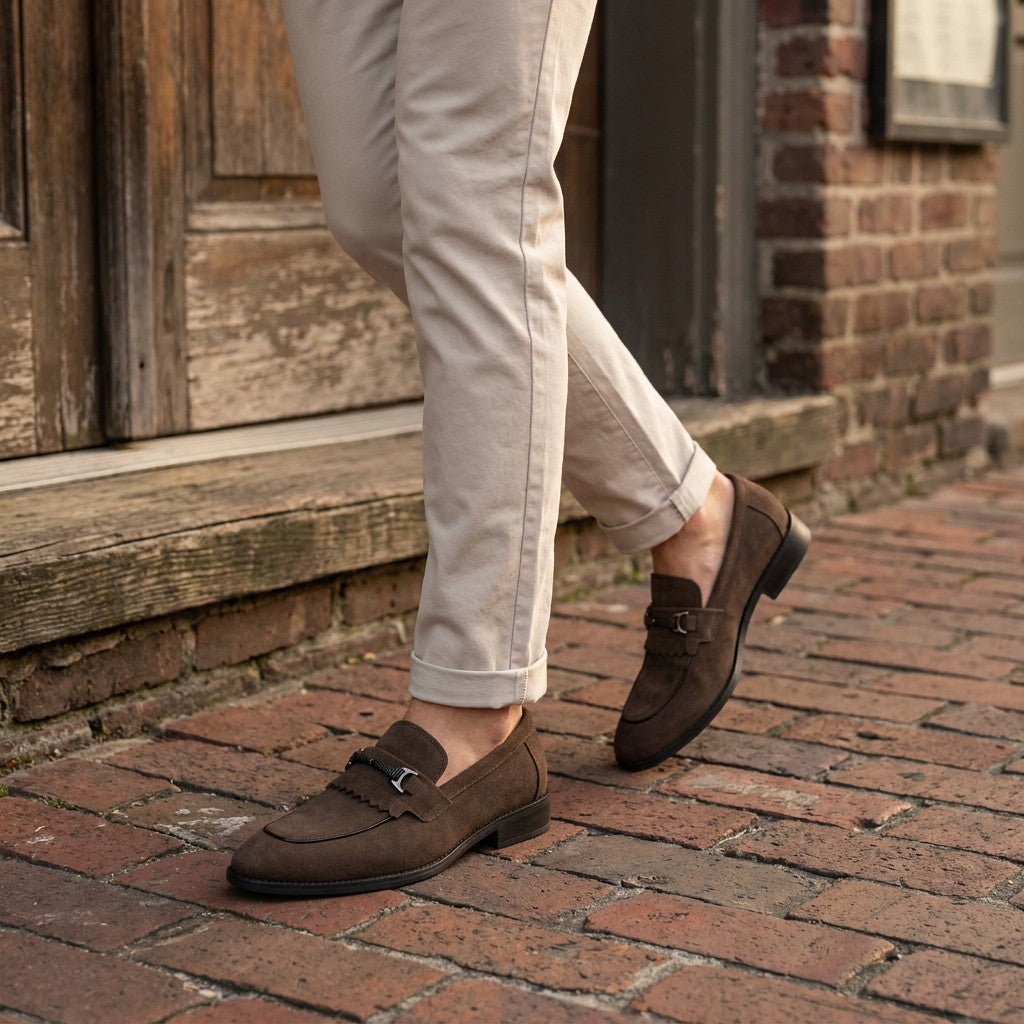 Lorenzo Suede Loafers
