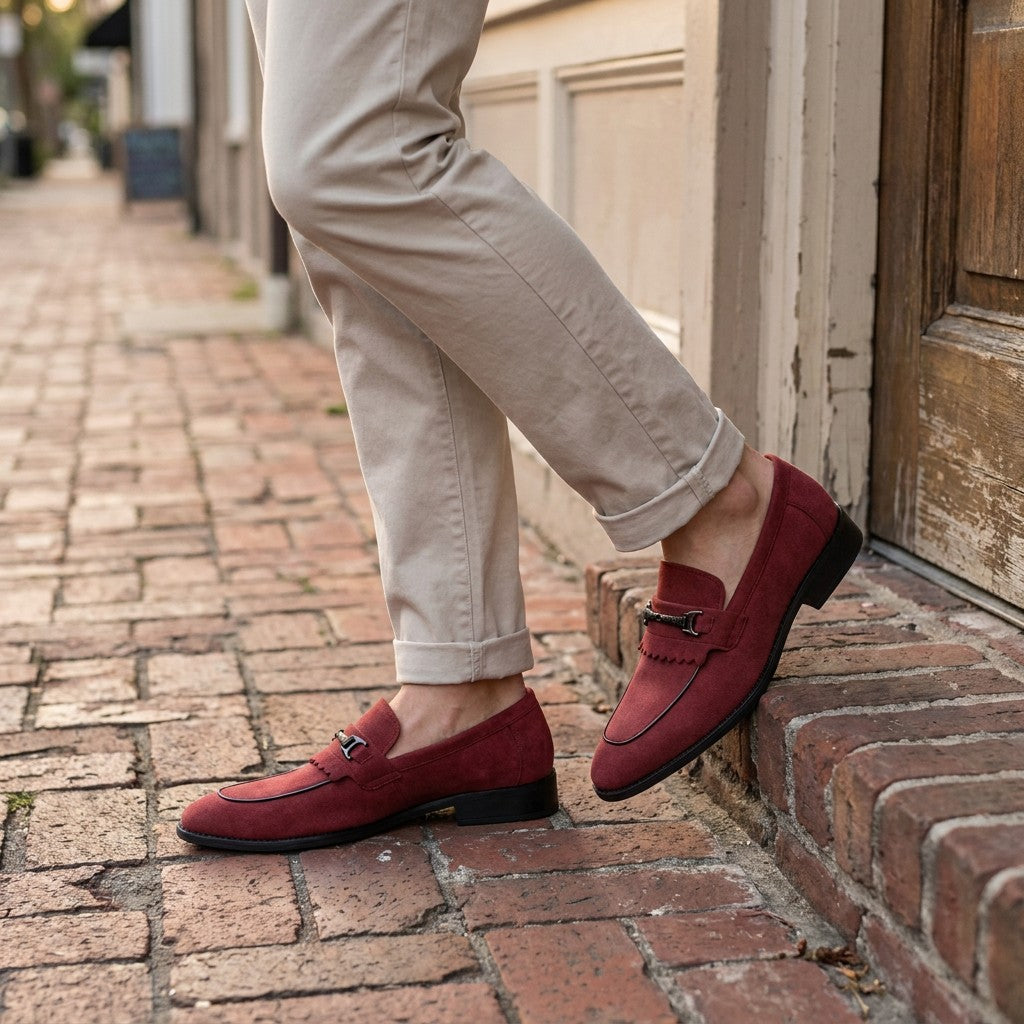 Lorenzo Suede Loafers