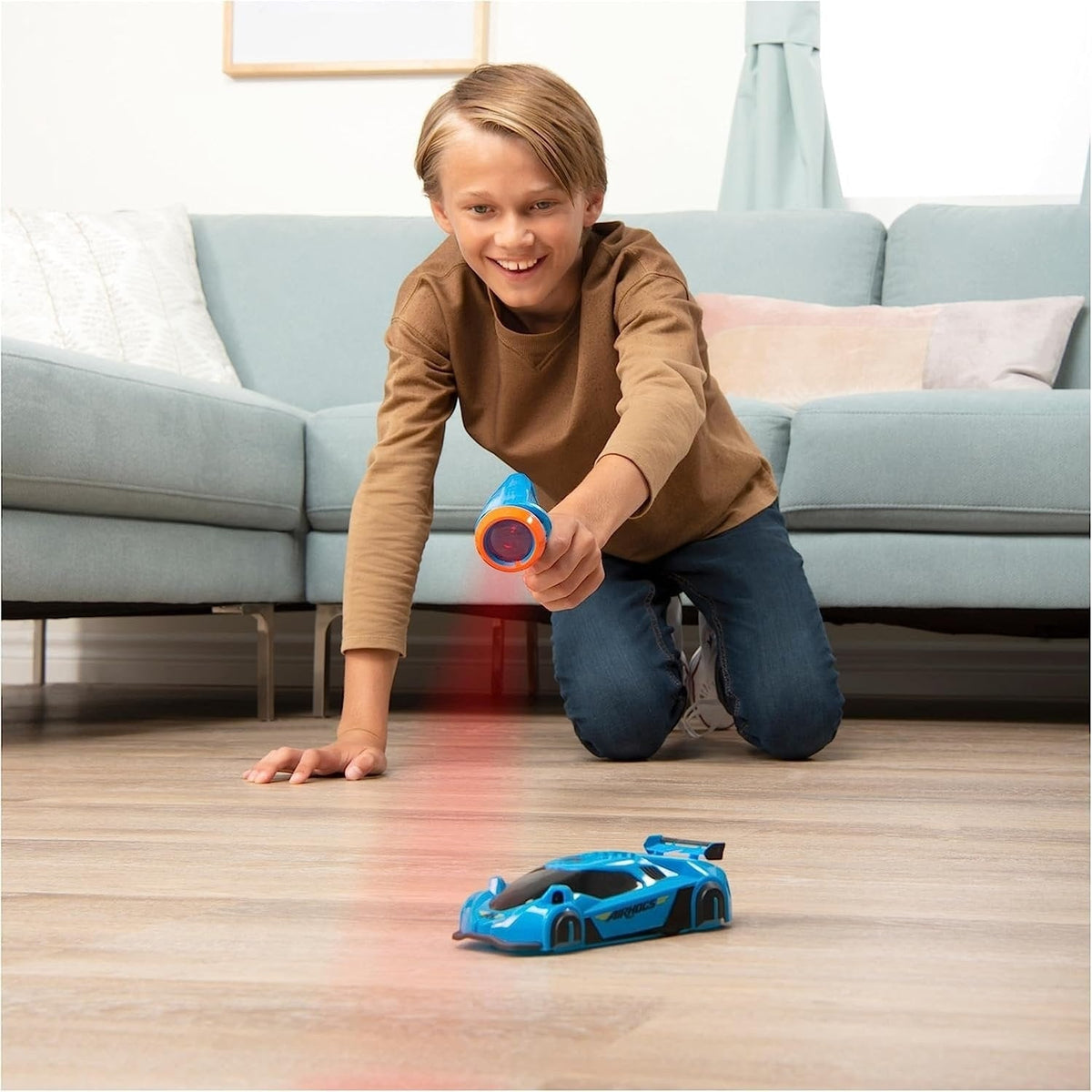 Rc Car with Laser Guided Wall Climbing and USB Rechargeable Remote Control