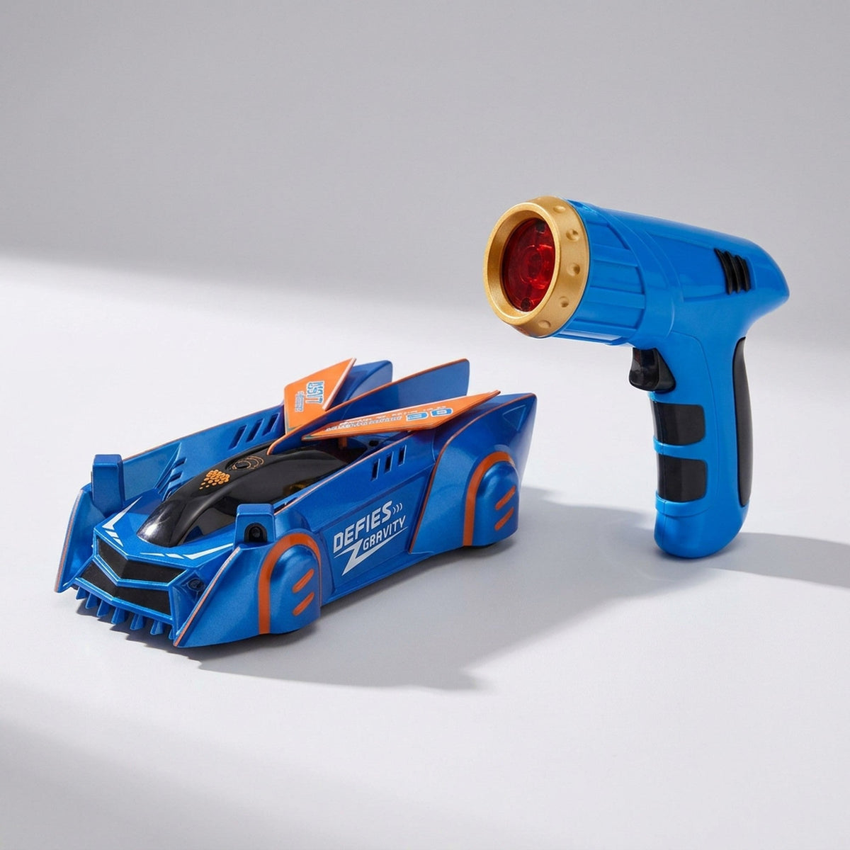 Rc Car with Laser Guided Wall Climbing and USB Rechargeable Remote Control