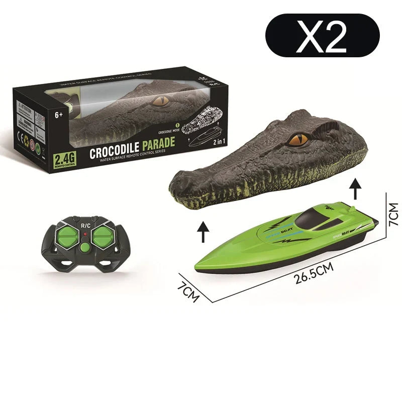RC Racing Boat | 2.4 GHz & Dual Motor | Waterproof Hull