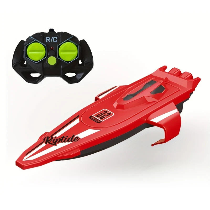 RC Racing Boat | 2.4 GHz & Dual Motor | Waterproof Hull