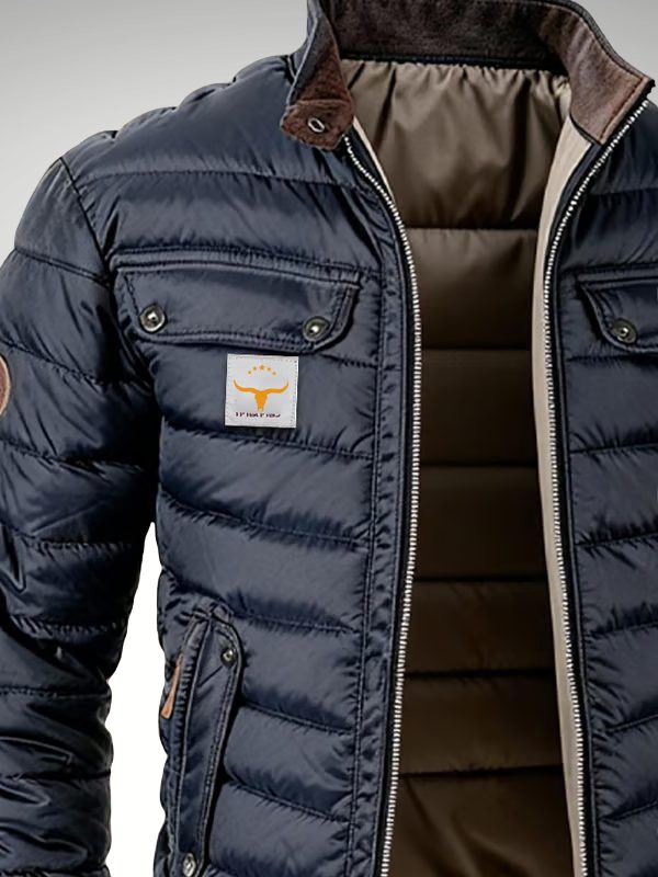 Reed | Men's Quilted Zip-Up Puffer Jacket