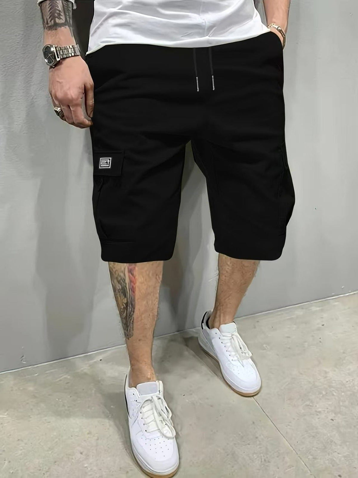 Relaxed Cargo Shorts for Men