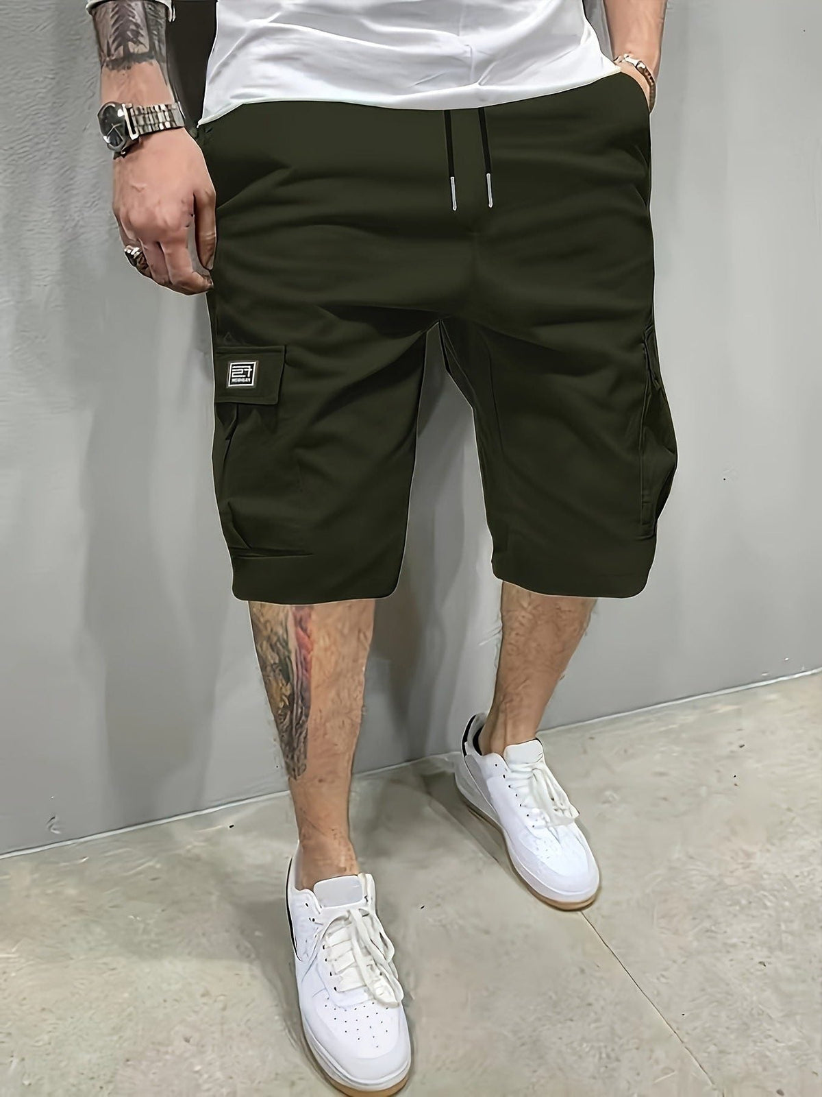 Relaxed Cargo Shorts for Men