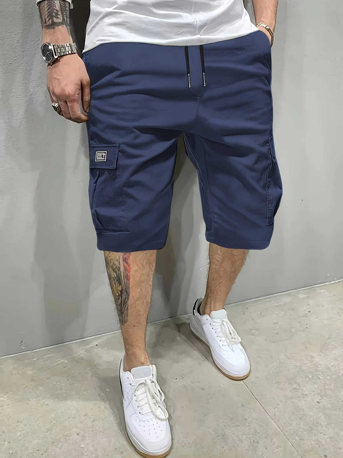 Relaxed Cargo Shorts for Men