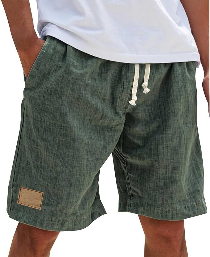 Relaxed Fit Cotton Shorts for Men