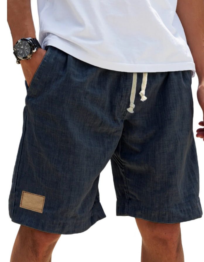 Relaxed Fit Cotton Shorts for Men