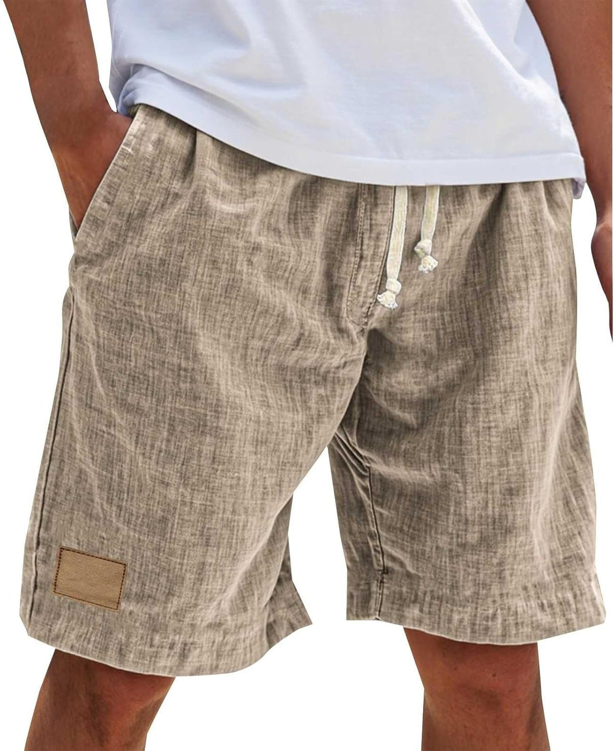 Relaxed Fit Cotton Shorts for Men