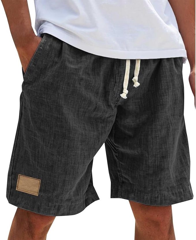 Relaxed Fit Cotton Shorts for Men
