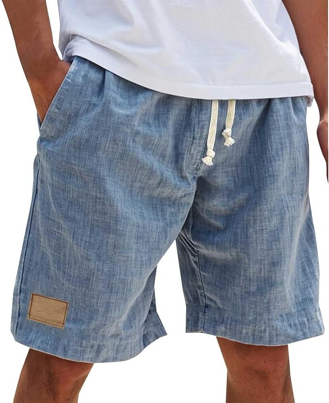 Relaxed Fit Cotton Shorts for Men