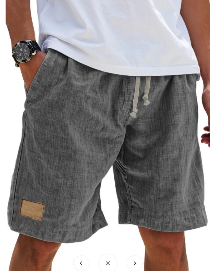 Relaxed Fit Cotton Shorts for Men