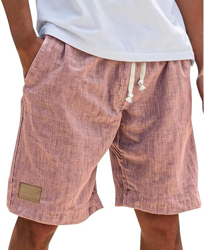 Relaxed Fit Cotton Shorts for Men