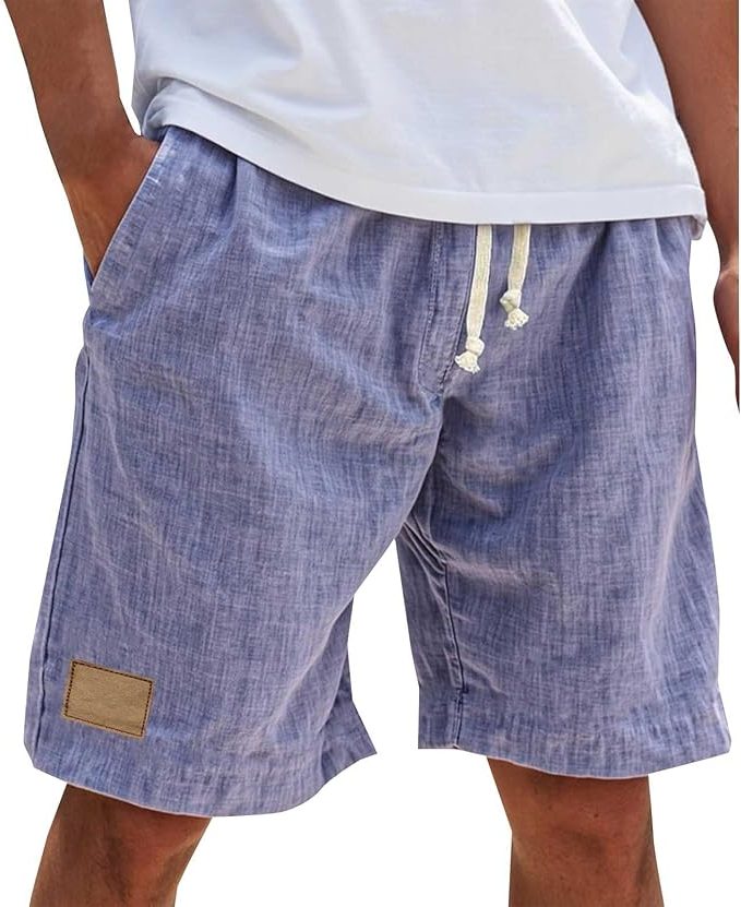 Relaxed Fit Cotton Shorts for Men