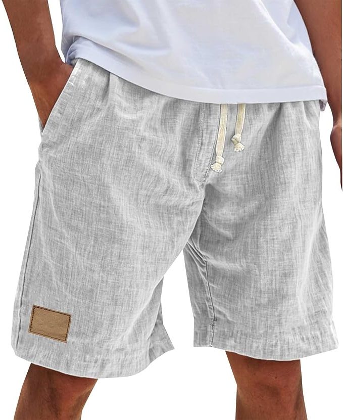 Relaxed Fit Cotton Shorts for Men