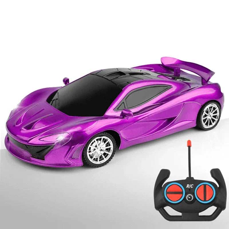 Remote Control Car | High-Speed 2.4G Remote & LED Lights