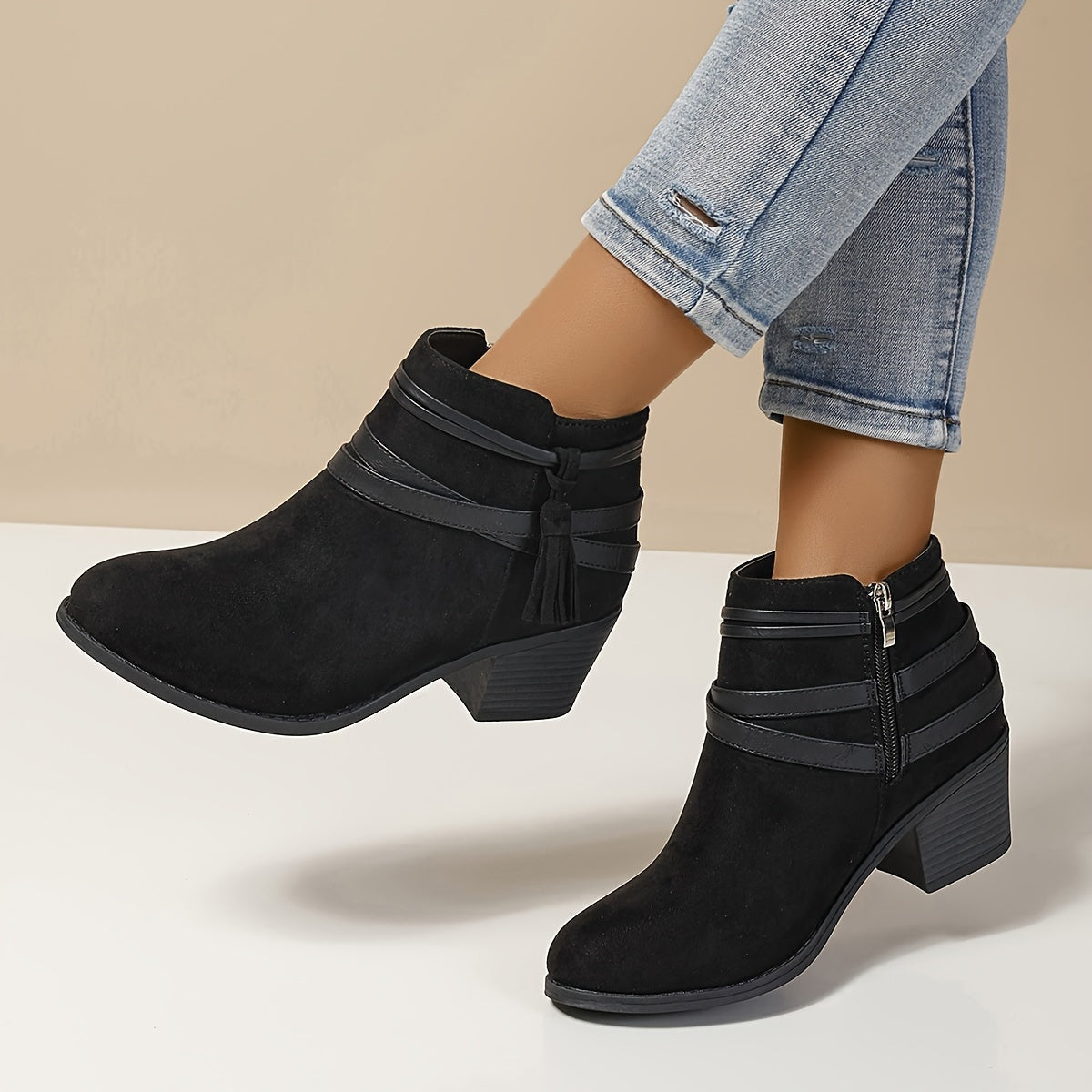 Solange | Block Heel Chelsea Boots