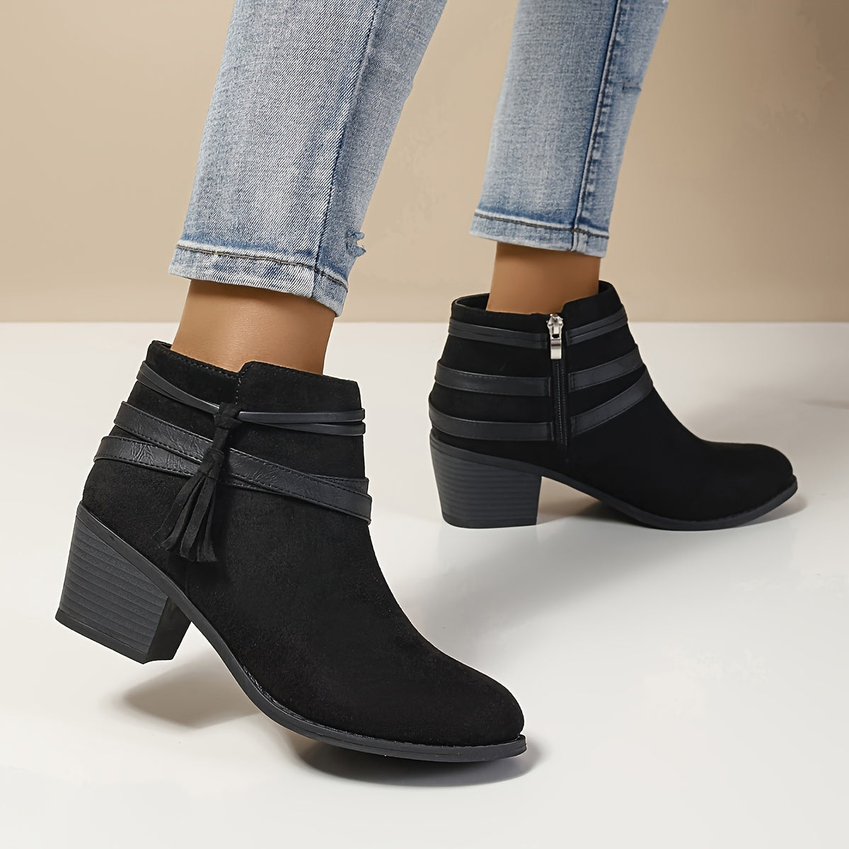 Solange | Block Heel Chelsea Boots