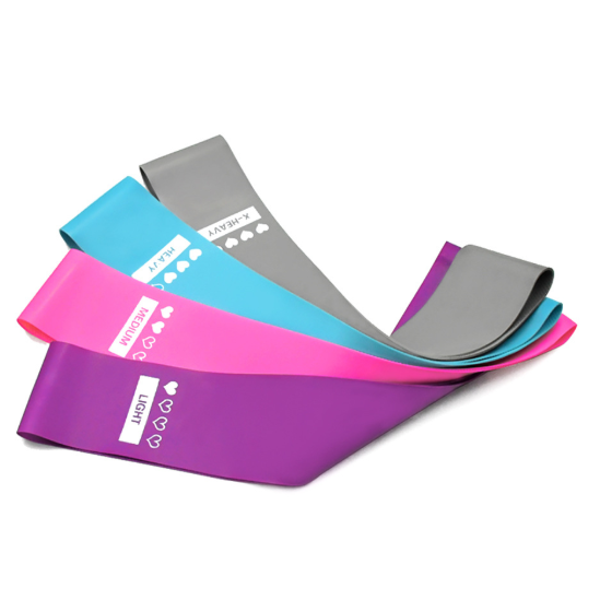 Resistance Bands Loop Exercise Stretch for Workout Training with Storage Pouch